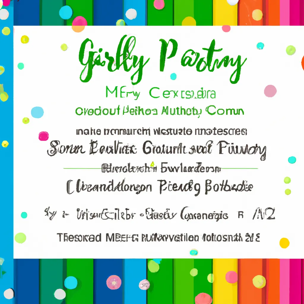 Jak napisać zaproszenie na urodziny?