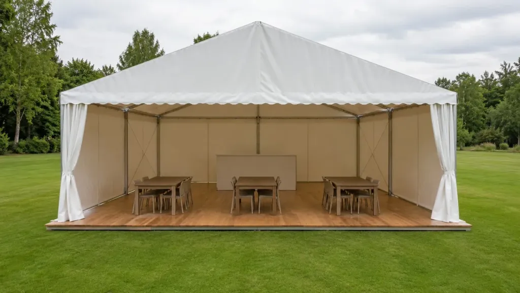 Od pustego terenu do gotowego eventu – jakie wyposażenie trzeba zaplanować